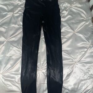 SPANX Black High-Waist Leggings
